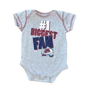 3M-6M Baby NHL Colorado Avalanche Onesie